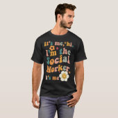社会福祉士だよ!私だよ!グルービーな名言 Tシャツ (正面フル)