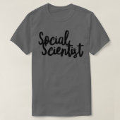社会科学者2 Tシャツ (デザイン正面)