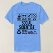 社会科学者 Tシャツ (デザイン正面)