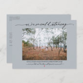 社会端結婚末ダスティブルー ポストカード (正面/裏面)