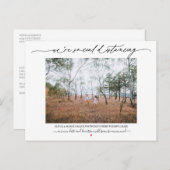 社会端結婚止延期 ポストカード (正面/裏面)