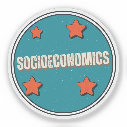 社会経済学 シール (正面)