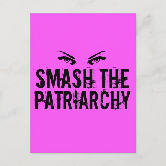 社会規範を粉砕せよ ポストカード (正面)