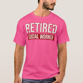 社会退職した労働者 Tシャツ