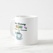 社会電予測できな池 コーヒーマグカップ (正面左)