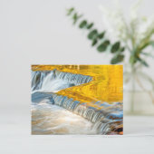 社債秋反射紅葉 ポストカード (スタンド正面)