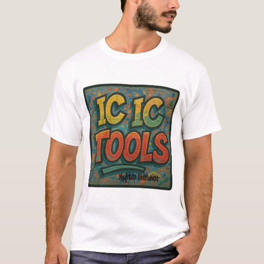 社内コミュニケーションツール (IC IC Tools) Tシャツ (正面)