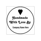 社名別愛で手作り文字 ラバースタンプ (インプリント)