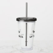 社員の涙おもしろいボス社員 アクリルタンブラー (右)