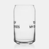 社員の涙 ガラス缶 (左)