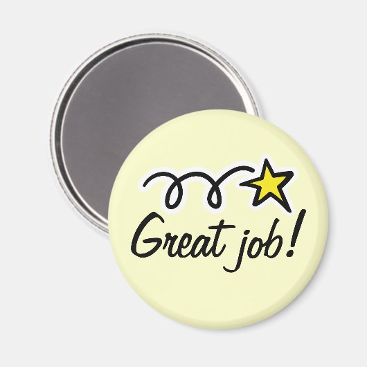 社員やる気を起こさせるの感謝してい引用文 マグネット (正面/裏面)