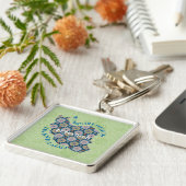 社員カスタムに対する平等の一括クリスマスプレゼント キーホルダー (側面)