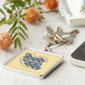 社員カスタムに対する平等の一括クリスマスプレゼント キーホルダー (側面)