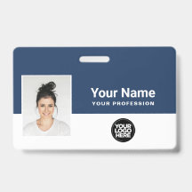 社員カスタムの写真、バーコード、ロゴ