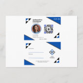 社員カスタムの写真、バーコード、ロゴ、名前バッジ エンクロージャーカード (裏面)