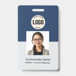 社員カスタムの写真、バーコード、ロゴ、名前バッジ バッジ