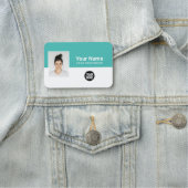 社員カスタムの写真、ロゴ、職業 名札 (インサイチュ)