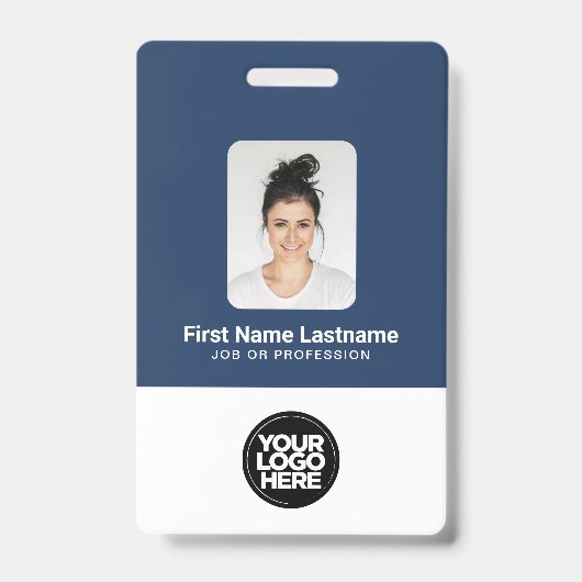 社員カスタムの写真ID会社のセキュリティ バッジ (正面)