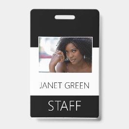 社員カスタムの写真ID会社 バッジ