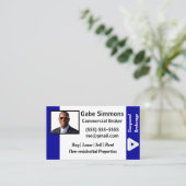 社員カスタムの写真ID 名刺 (スタンド正面)