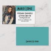 社員カスタムの写真ID 名刺 (正面/裏面)