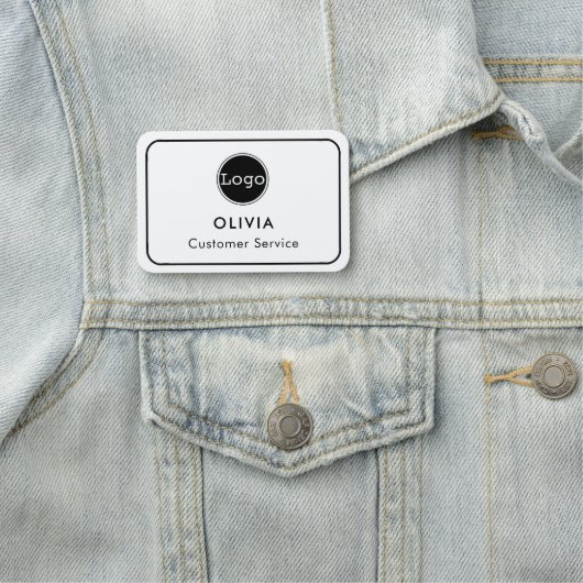 社員カスタムロゴ、 名札 (インサイチュ)