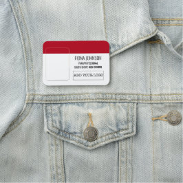 社員シンプルロゴの写真 名札