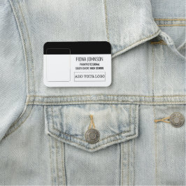 社員シンプルロゴの写真 名札