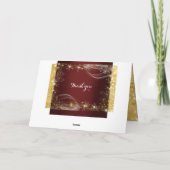 社員チーム ステッフ 記念日 感謝 バーガンディ (裏面)