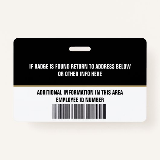 社員パーソナライズされたの写真ロゴバー名 バッジ (裏面)