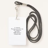 社員パーソナライズされた写真ID会社のセキュリティ  バッジ (裏面ランヤード)