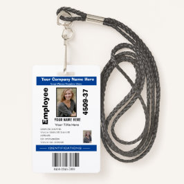 社員パーソナライズされた写真ID会社のセキュリティ  バッジ