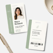 社員ロゴバッジ プロフェッショナル企業ID セージ バッジ