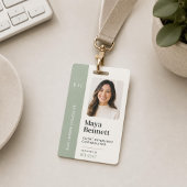 社員ロゴバッジ プロフェッショナル企業ID セージ バッジ