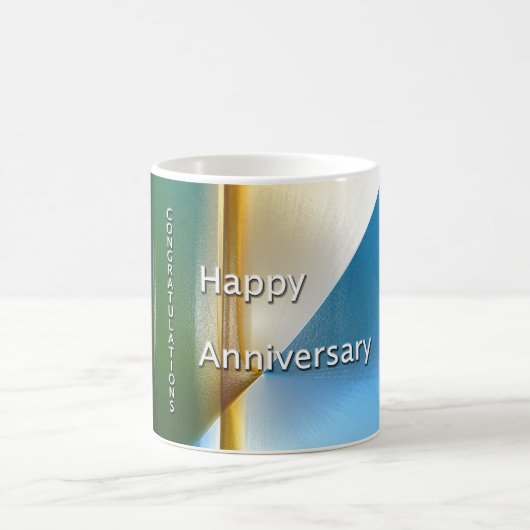 社員一応記念日 コーヒーマグカップ (中央)