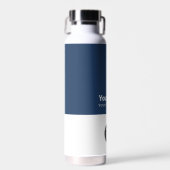 社員企業のロゴ、氏名、職業 ウォーターボトル (正面)