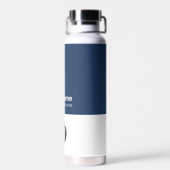 社員企業のロゴ、氏名、職業 ウォーターボトル (背面)