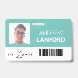 社員名札 | ロゴとカラーカスタマイズ可能 バッジ