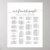 社員向けお気に入りのシーティングチャート ポスター (正面)