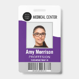 社員向けのラニャード付きIDバッジ バッジ