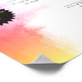 社員周年記念賞証明書 ポスター (角)