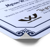 社員有志の身分に関する証明書 ポスター (角)