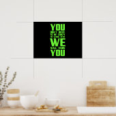 社員熱狂するへのおもしろい贈物 ポスター (キッチン)