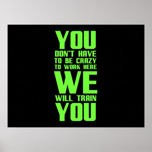 社員熱狂するへのおもしろい贈物 ポスター (正面)