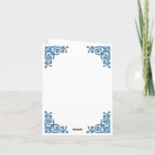 社員自感謝してい身の旅のお別れ サンキューカード (裏面)