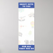 社員表彰ポスター ポスター (正面)