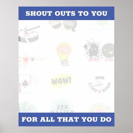 社員表彰ポスター ポスター (正面)