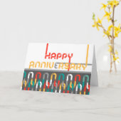 社員記念日の特集フォントカード カード (黄色い花)