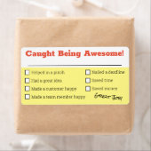 社員認定審査会素晴らしチェックリスト賞 ラベル (インサイチュ)