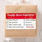 社員認定審査会素晴らしチェックリスト賞 ラベル (インサイチュ)